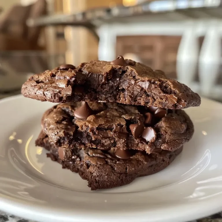 Double Chocolate Chip Cookies