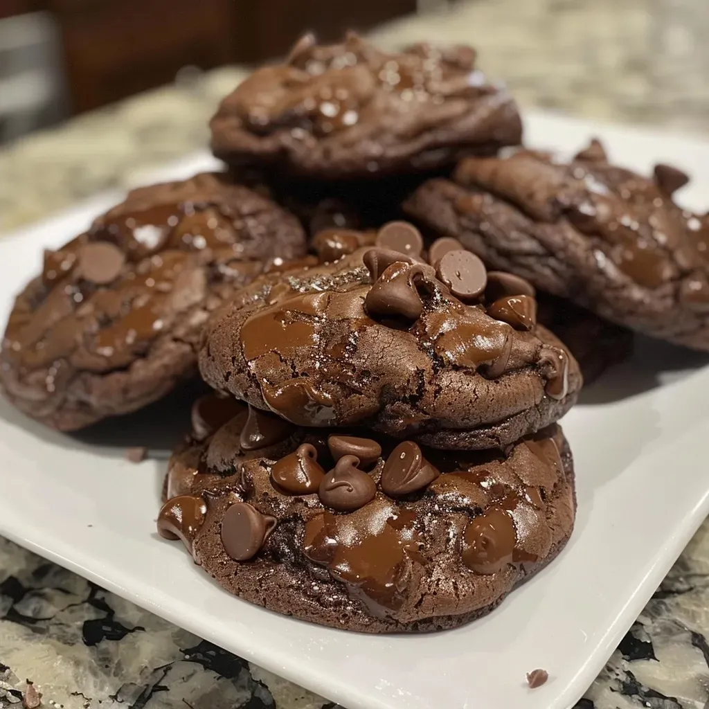 Double Chocolate Chip Cookies