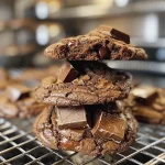 Double Chocolate Chunk Cookies