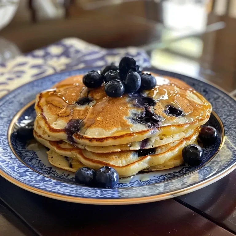 Chasing Sunrise The Blueberry Pancakes That Brighten Mornings Easy Blueberry Pancakes