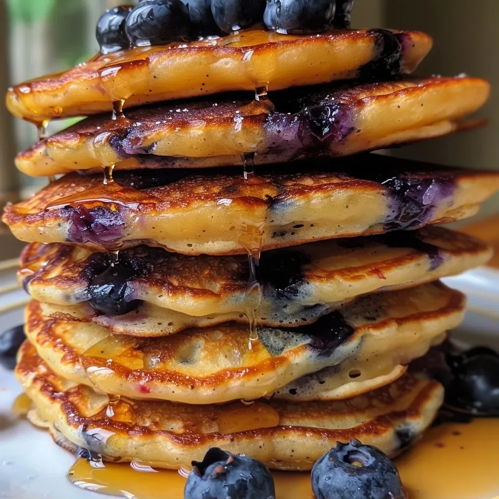 Easy Blueberry Pancakes