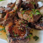 Easy Honey Garlic Glazed Lamb Chops