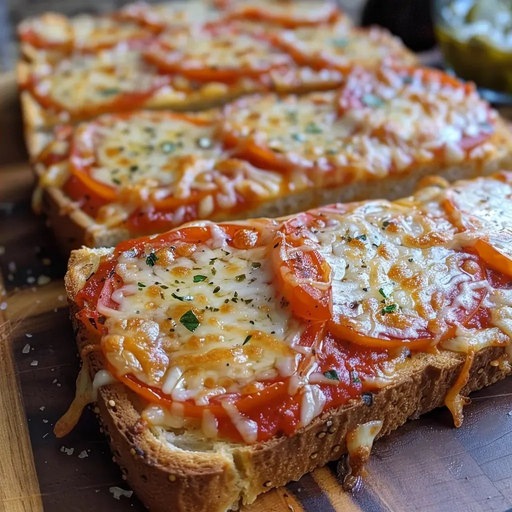 Garlic Bread Pizza