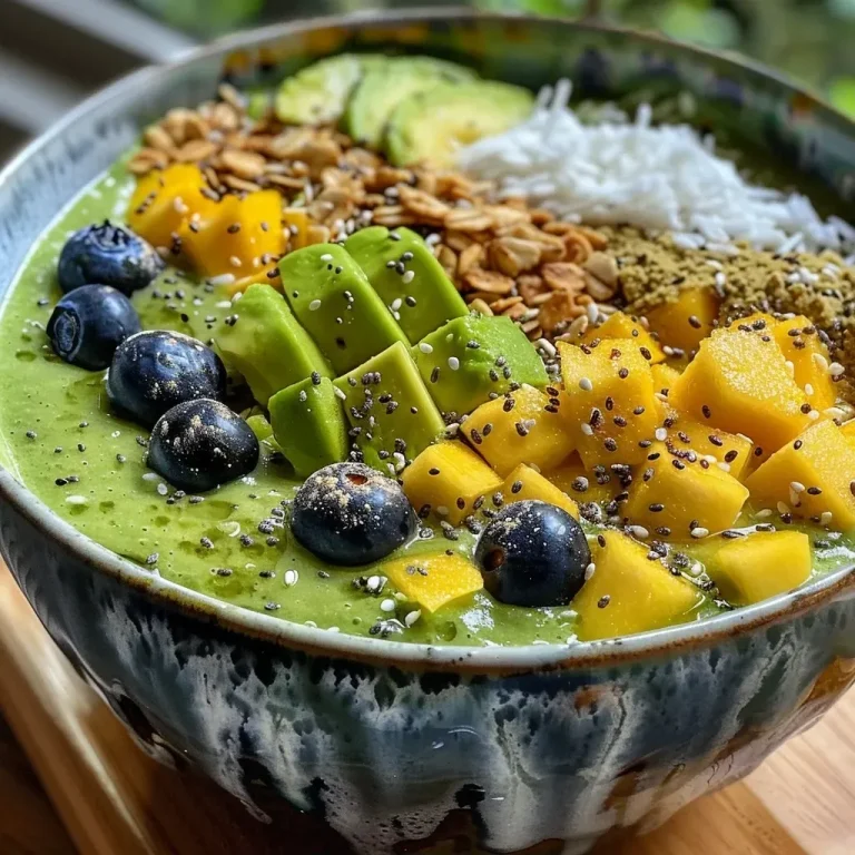 Sipping the Stars Discovering the Cosmic Delight of a Green Galaxy Smoothie Bowl Green Galaxy Smoothie Bowl