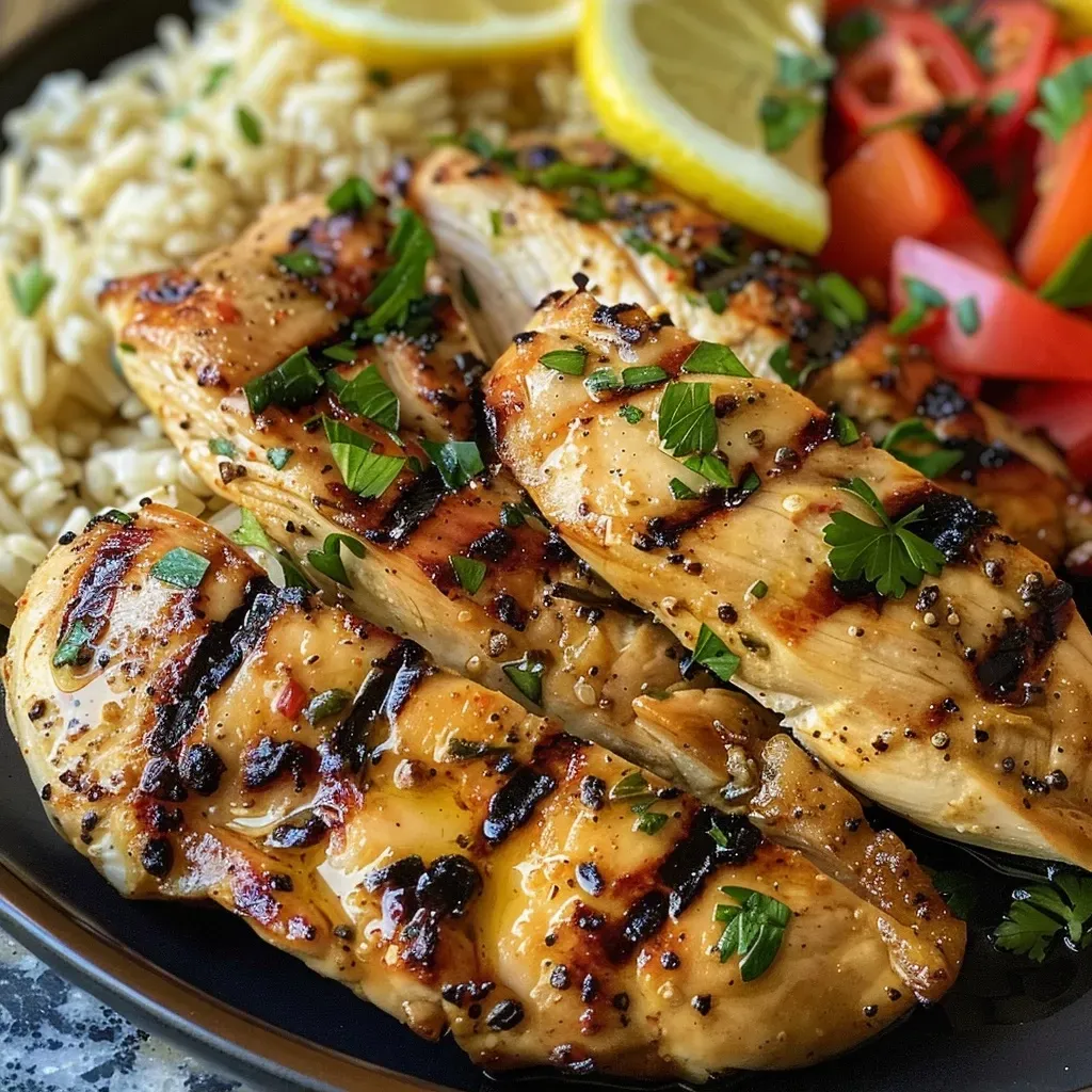 Healthy Grilled Chicken Plate