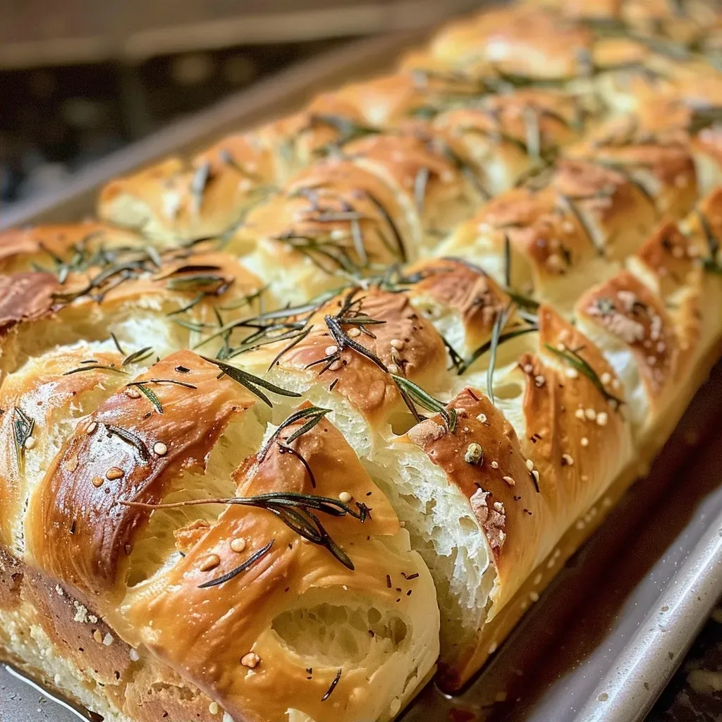 Homemade Rosemary Bread Olive