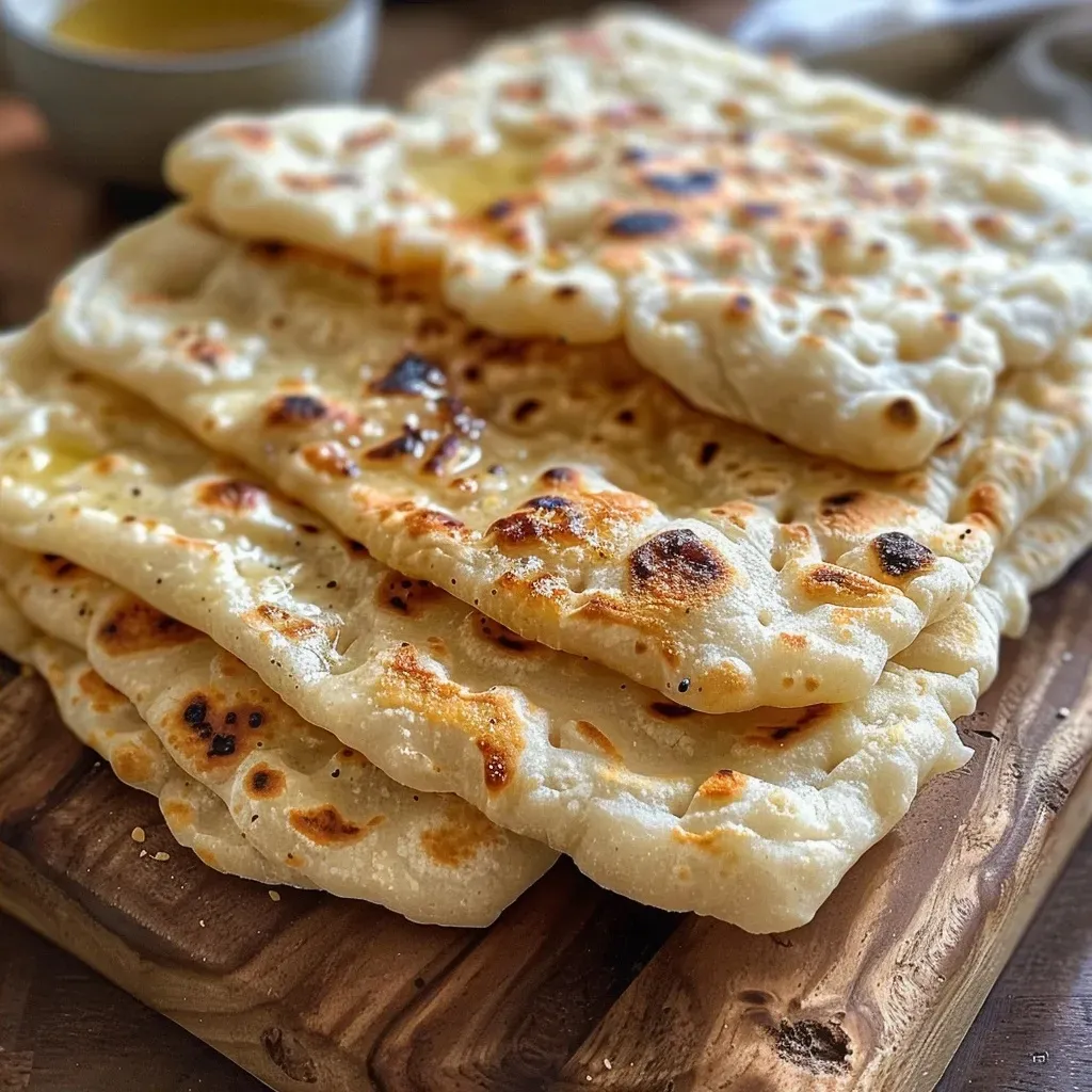 Homemade Soft Flatbread
