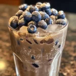 Iced Blueberry Latte