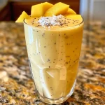 Mango Coconut Protein Smoothie