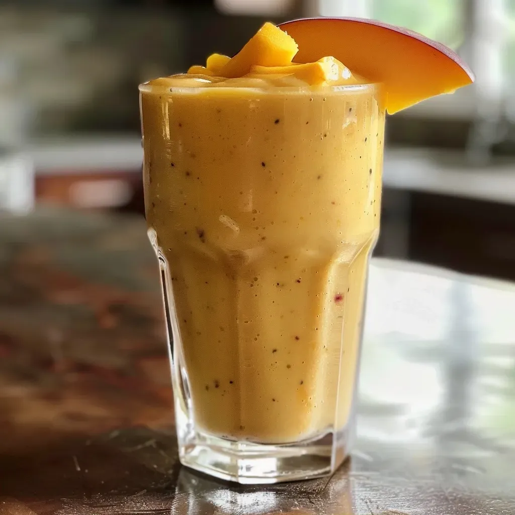 Mango Peach Smoothies