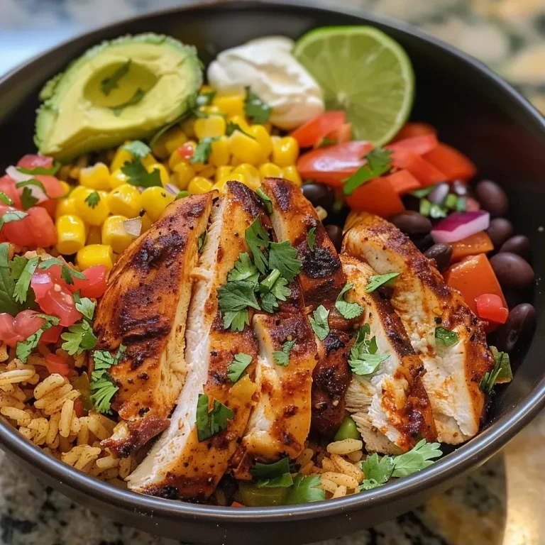 A Culinary Journey to Mexico Crafting the Perfect Chicken and Rice Bowl Mexican Chicken and Rice Bowl
