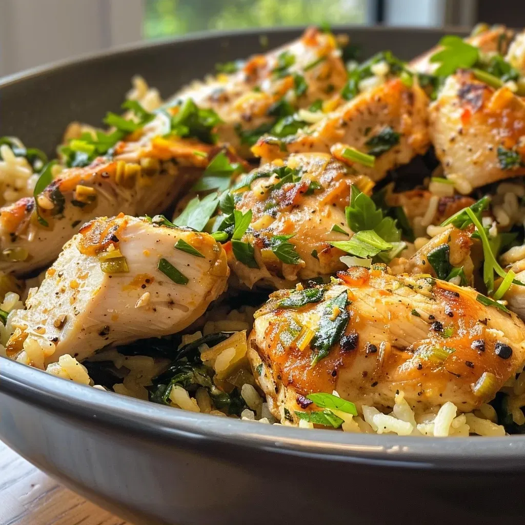 One-Pan Chicken and Rice Meal Prep