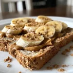 Peanut Butter Banana Cinnamon Toast