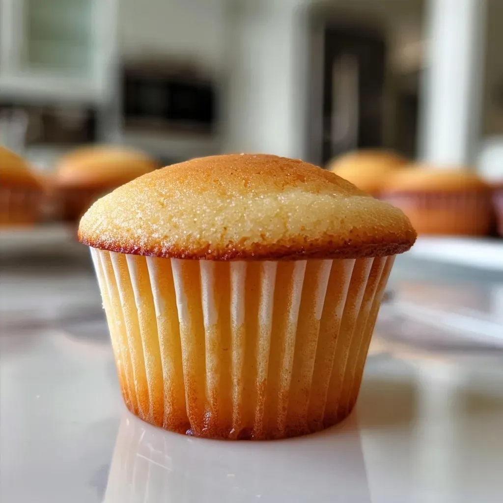 Simple Vanilla Cup Cake
