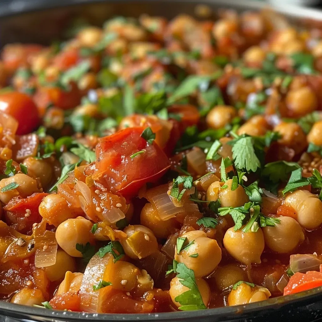 Spiced Chickpea Tomato Stew