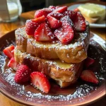 Strawberry Cream French Toast