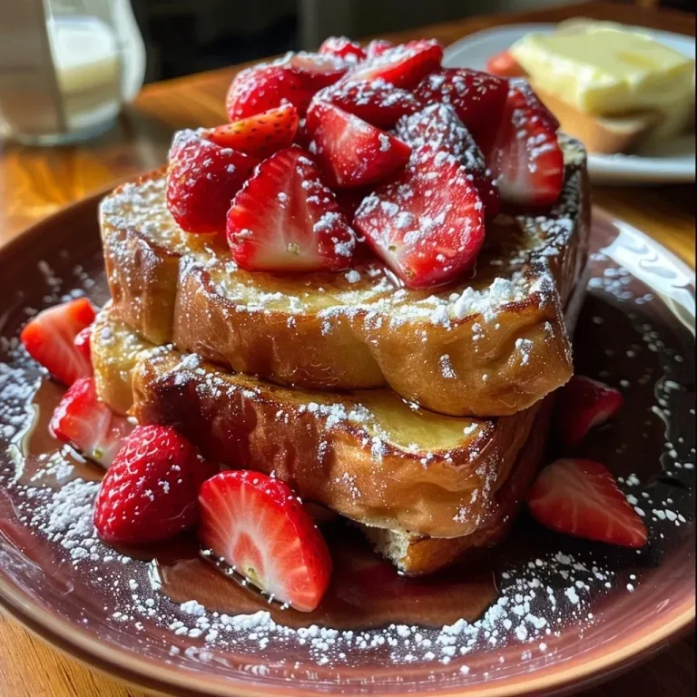 A Sweet Morning Adventure Discovering Strawberry Cream French Toast Strawberry Cream French Toast