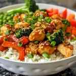 Sweet Chili Chicken Rice Bowls