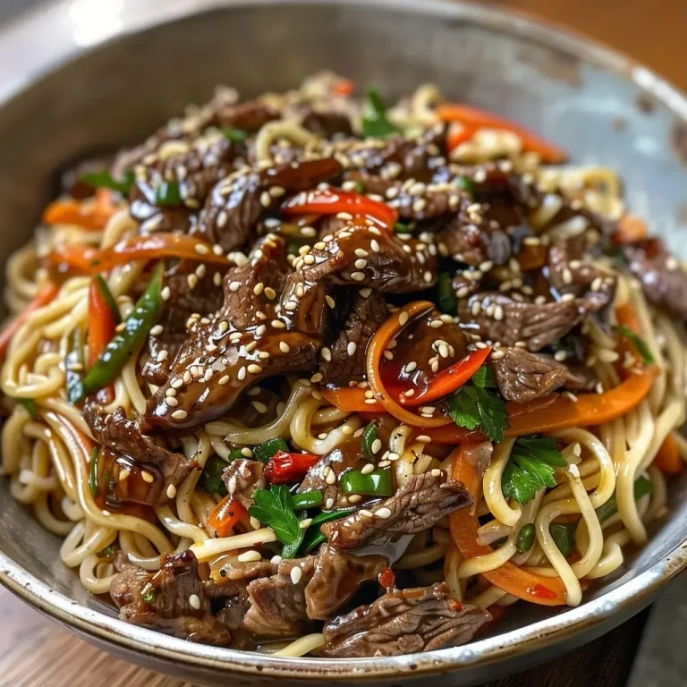 Teriyaki Beef Noodles Recipe