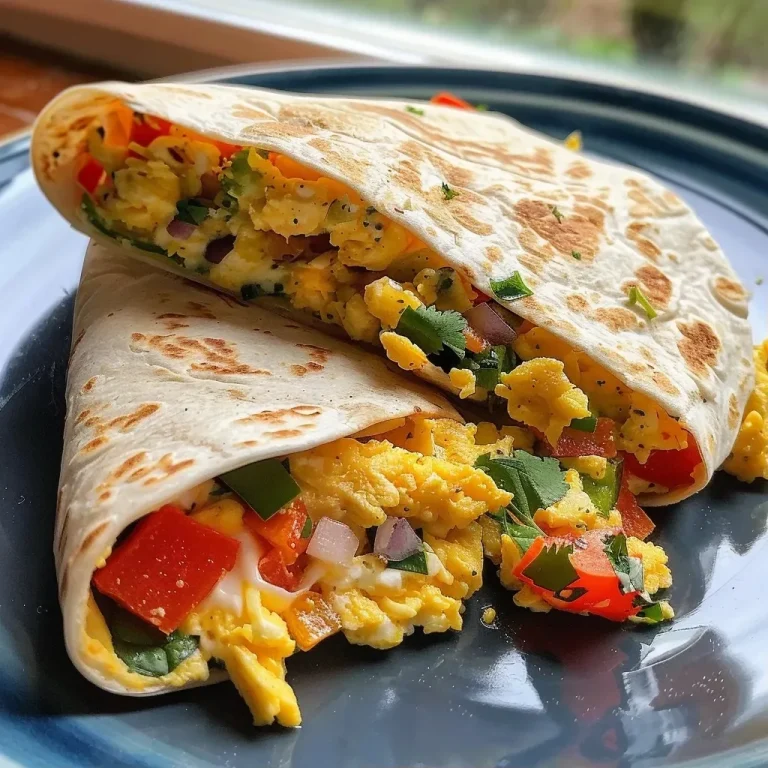 Morning Adventures Unwrapping the Flavorful Journey of Veggie Breakfast Egg Wraps Veggie Breakfast Egg Wraps Recipe